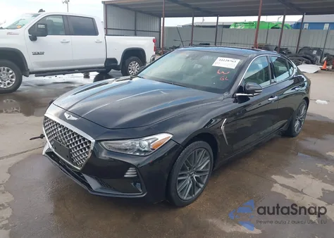 2019 Genesis G70 2.0T Advanced from USA, damaged, VIN KMTG34LA7KU032684